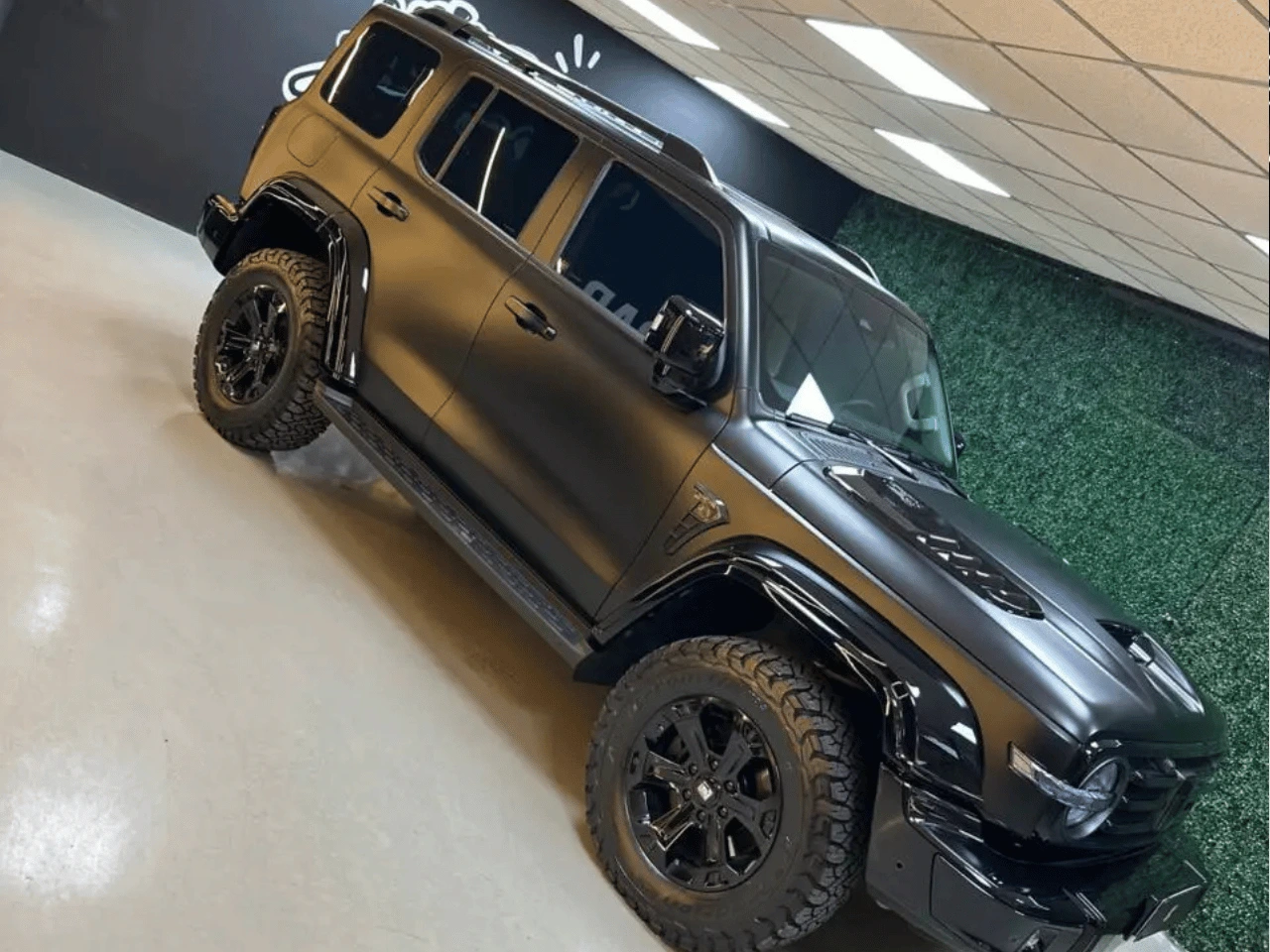 Pintura personalizada em veículo